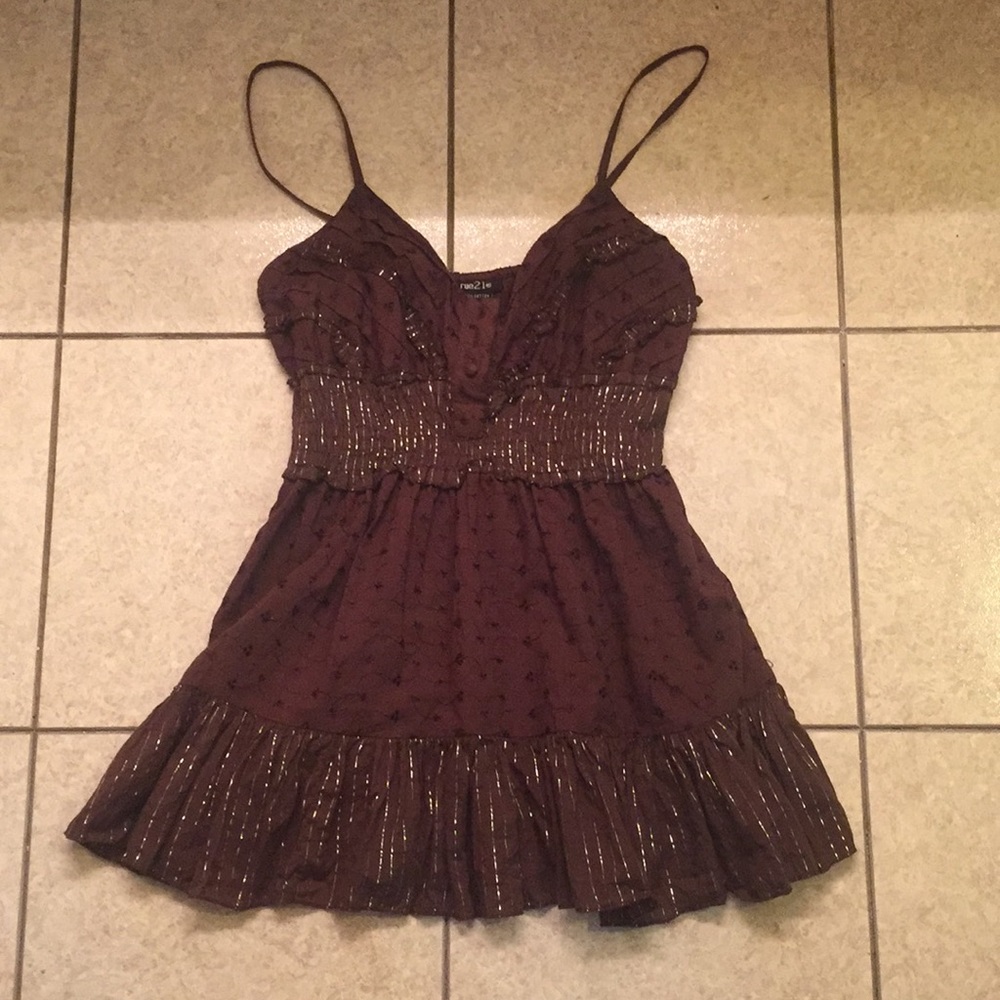 Rue 21 brown top